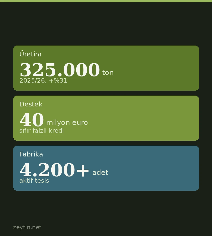 İtalya 325 bin tona döndü ama fabrikaya nakit veriyor: 40 milyon euroluk sıfır faizli senet