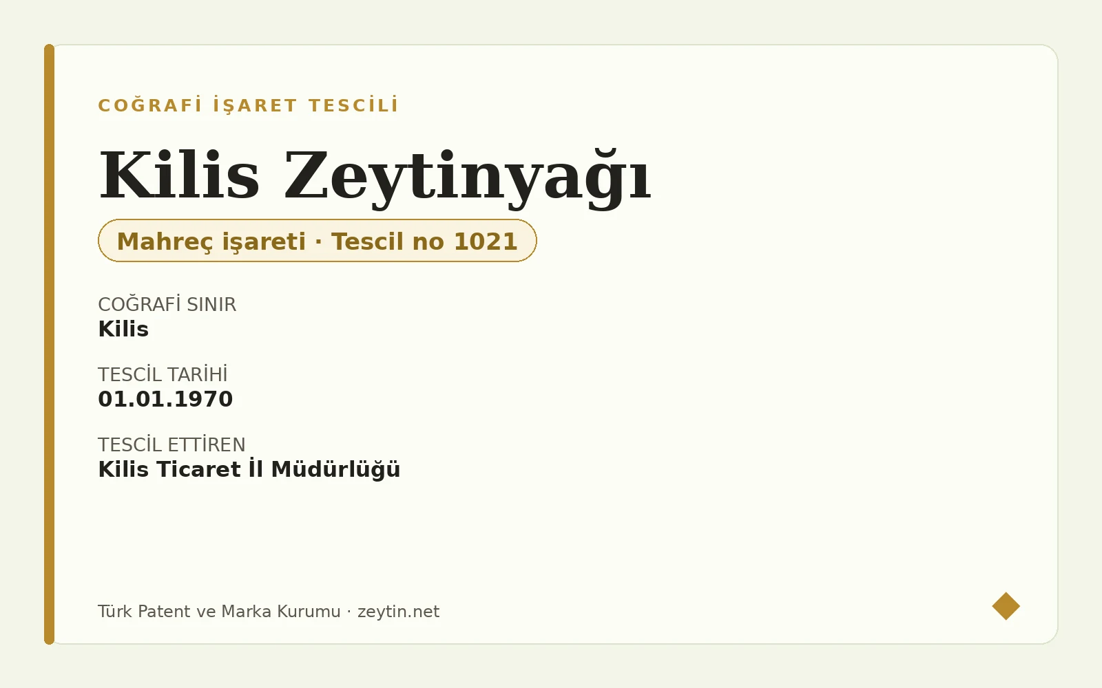 Kilis Olive Oil: a cultivar reaching 33% oil Kilis Olive Oil: a cultivar reaching 33% oil