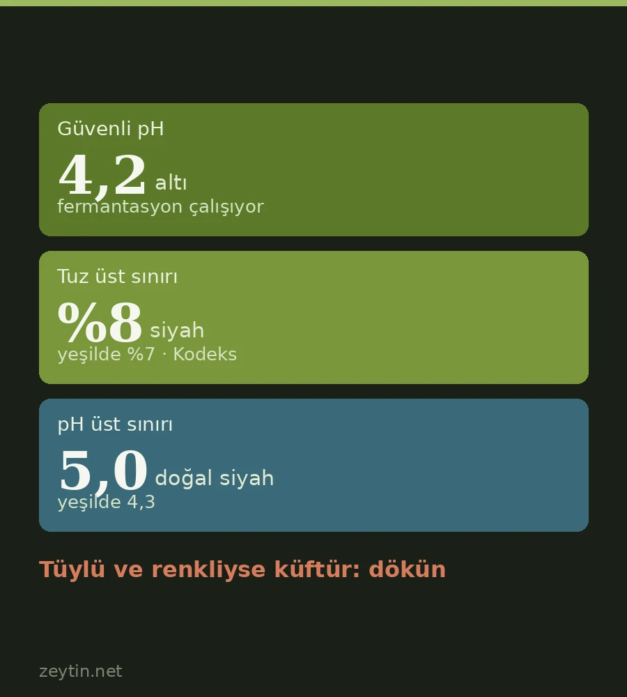 Salamuranın üstündeki beyaz tabaka: küf mü, maya mı?