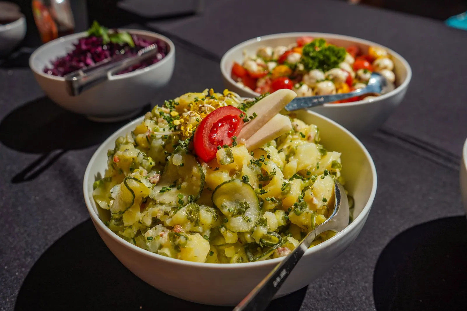 Potato Salad with Olives