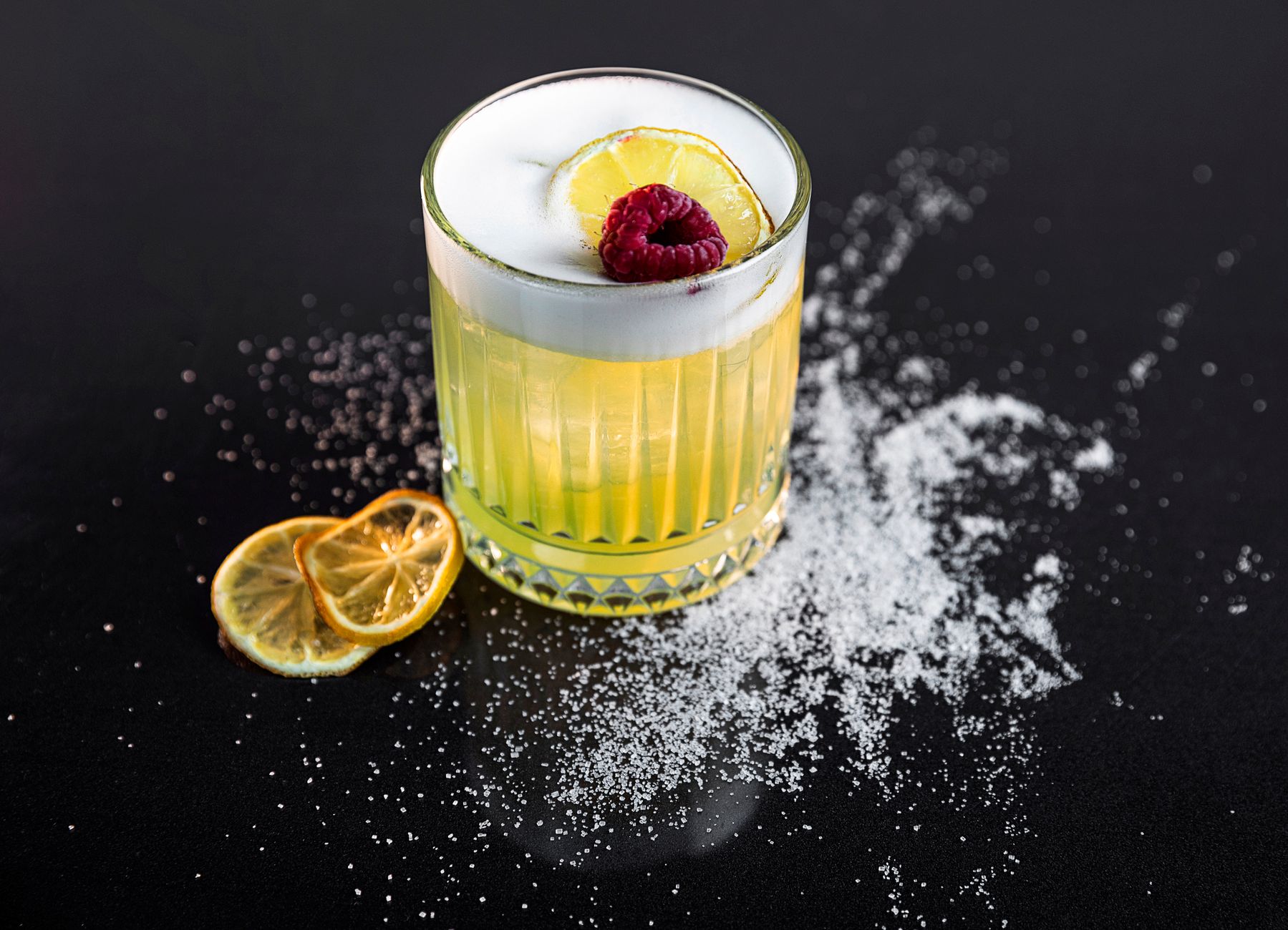 Olive Oil Whisky Sour